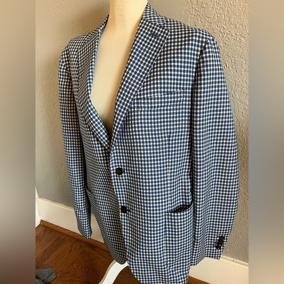 EREDI PISANO CHECKERED SUIT JACKET - Picture 12 of 13